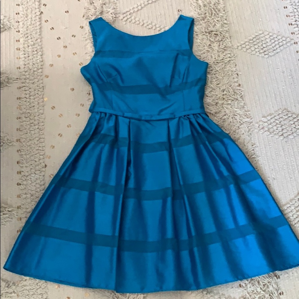 Pretty blue cocktail dress